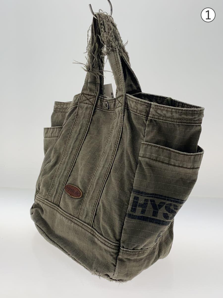 HYSTERIC Tote Bag Cotton KHK 2QB-5550 2