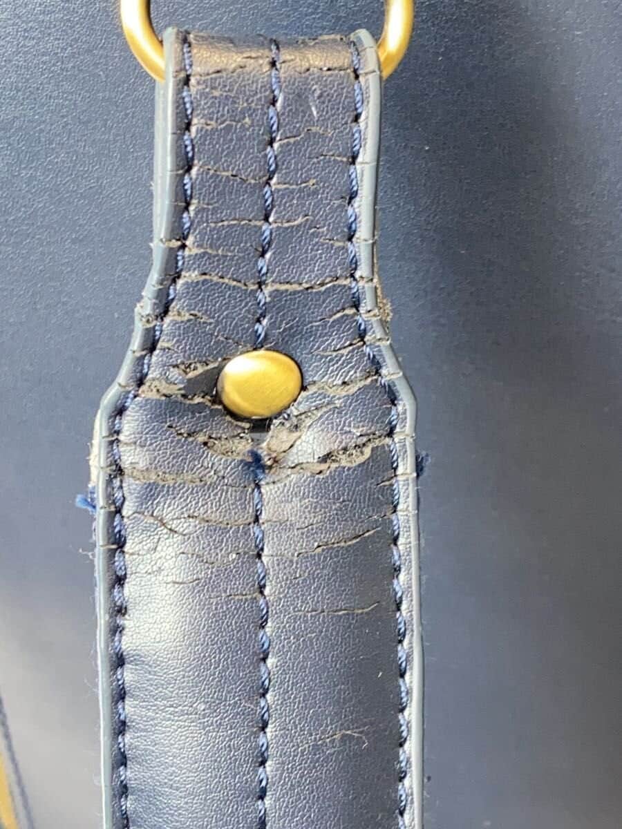 GOLD MEN Backpack Leather NVY 7