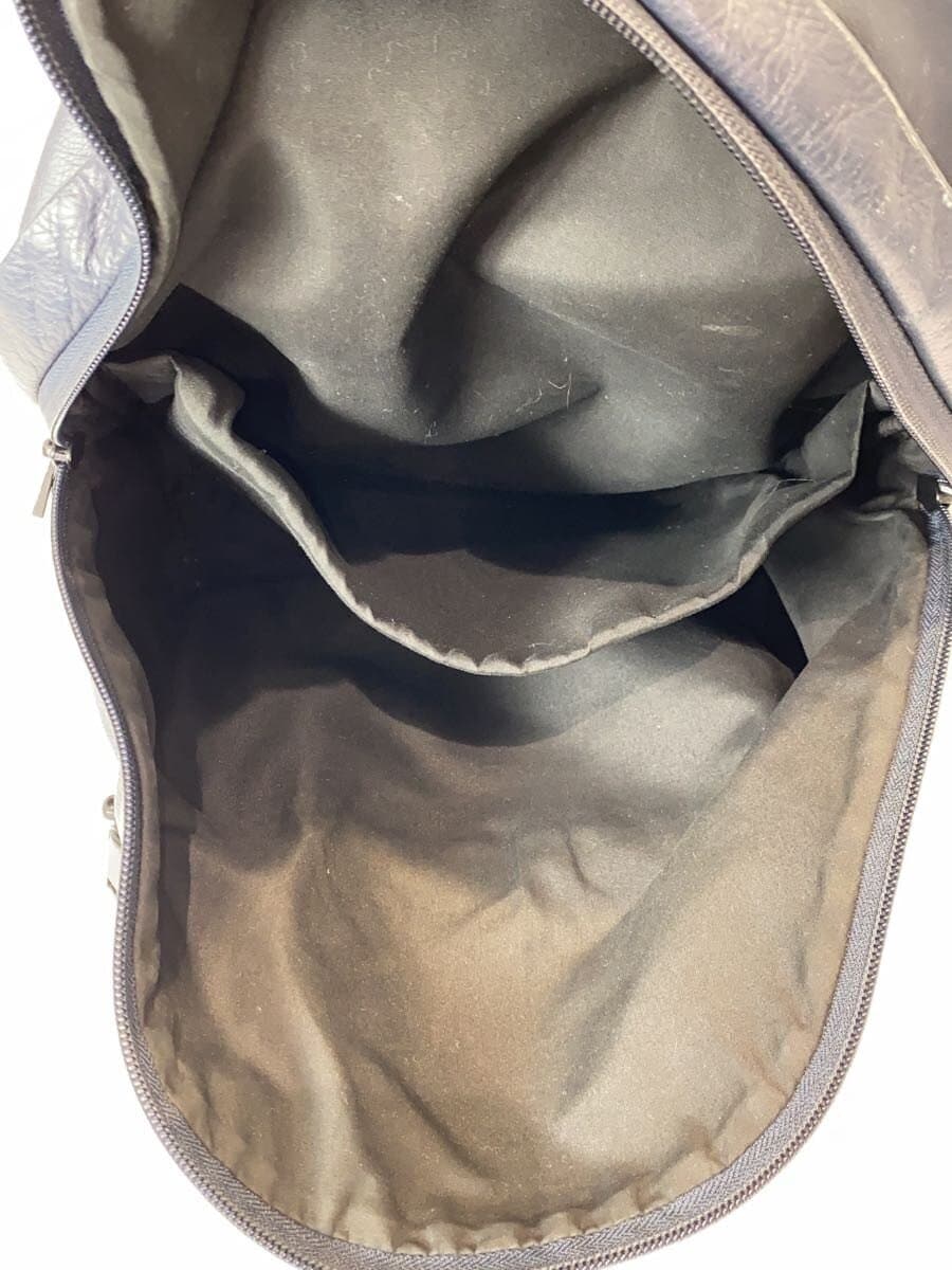 camper Backpack Leather NVY 6