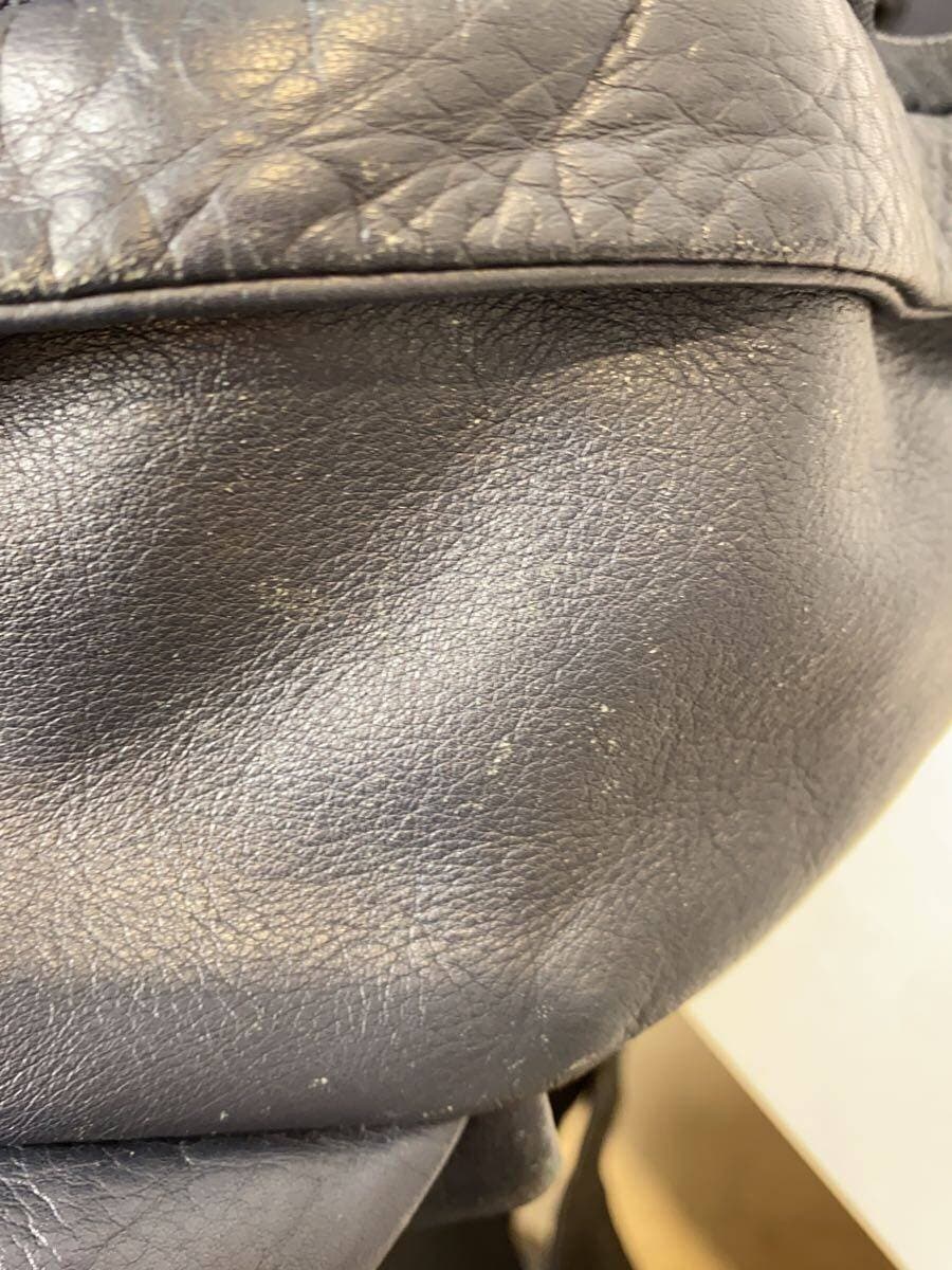 camper Backpack Leather NVY 9