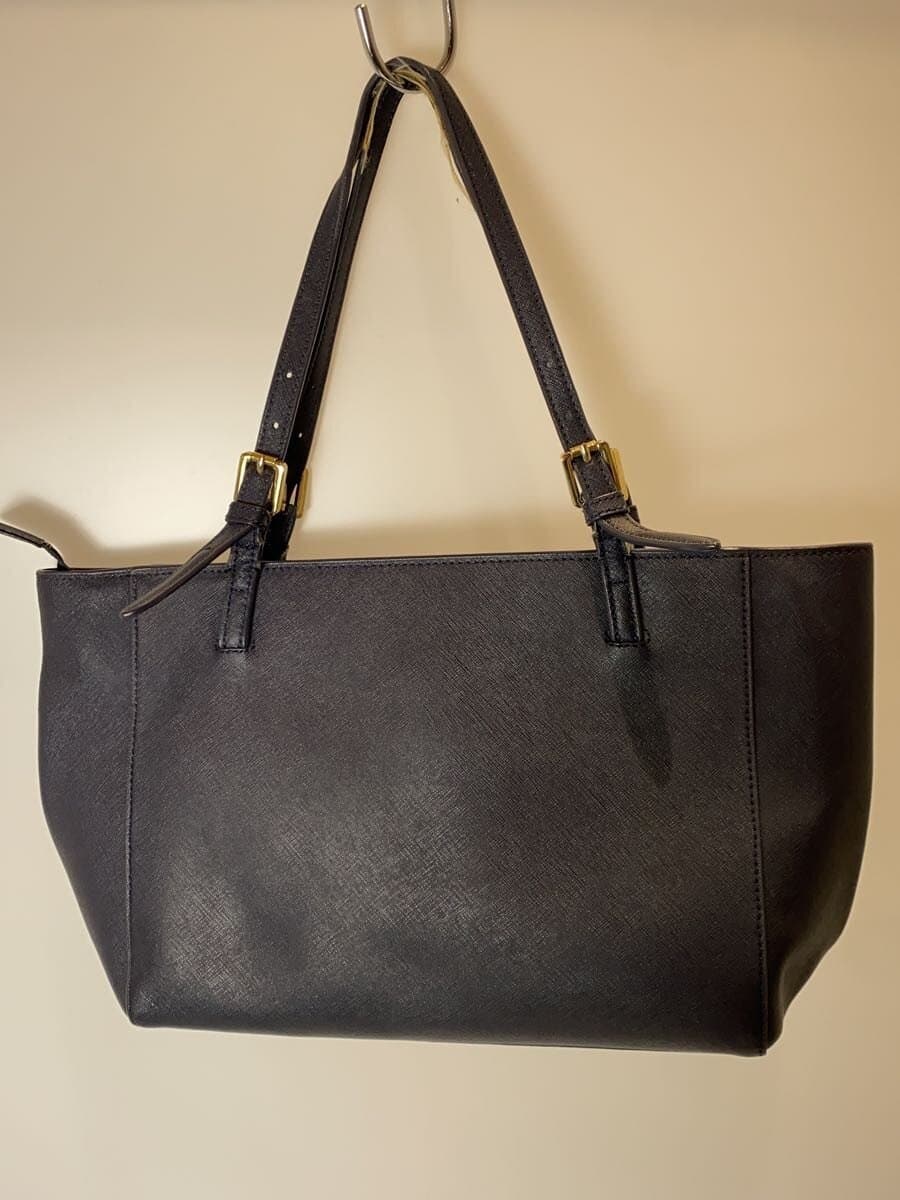 TORY BURCH Handbag Leather NVY 3