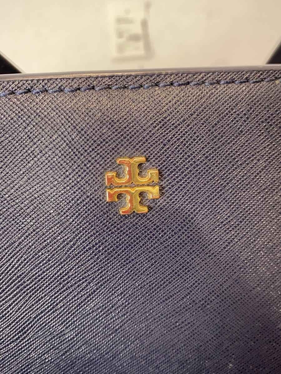 TORY BURCH Handbag Leather NVY 5