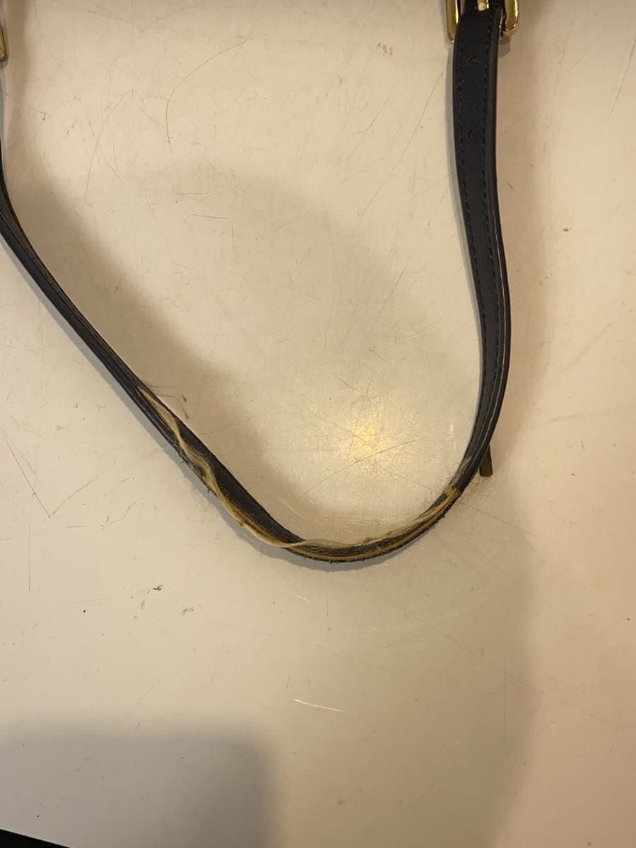 TORY BURCH Handbag Leather NVY 7