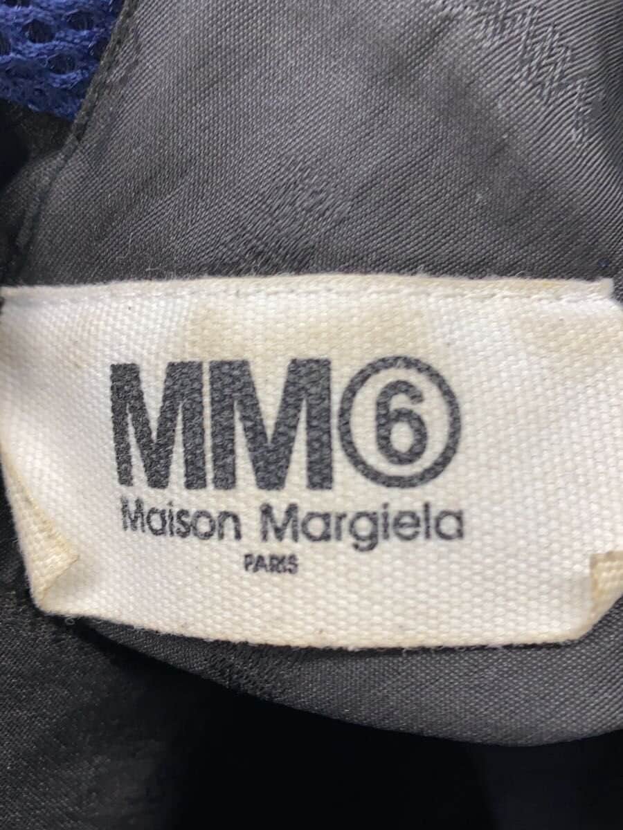 MM6 Mesh Tote Bag -- Navy Solid Color 5