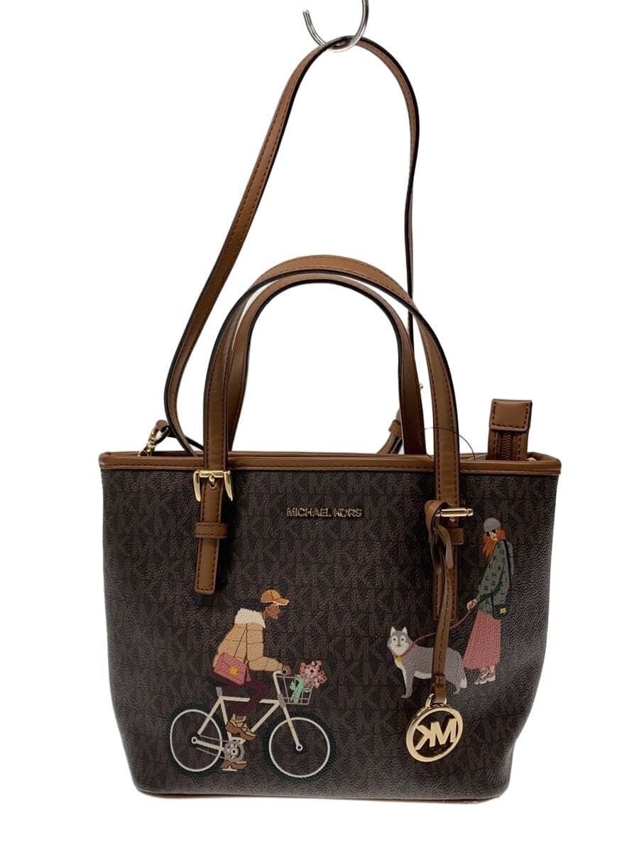 MICHAEL KORS Shoulder Bag -- Multicolor All-over Print 35F1G5CT0B
