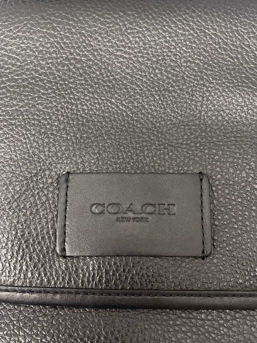 COACH Shoulder Bag Leather BLK CO914 Lucas Crossbody Bag 5