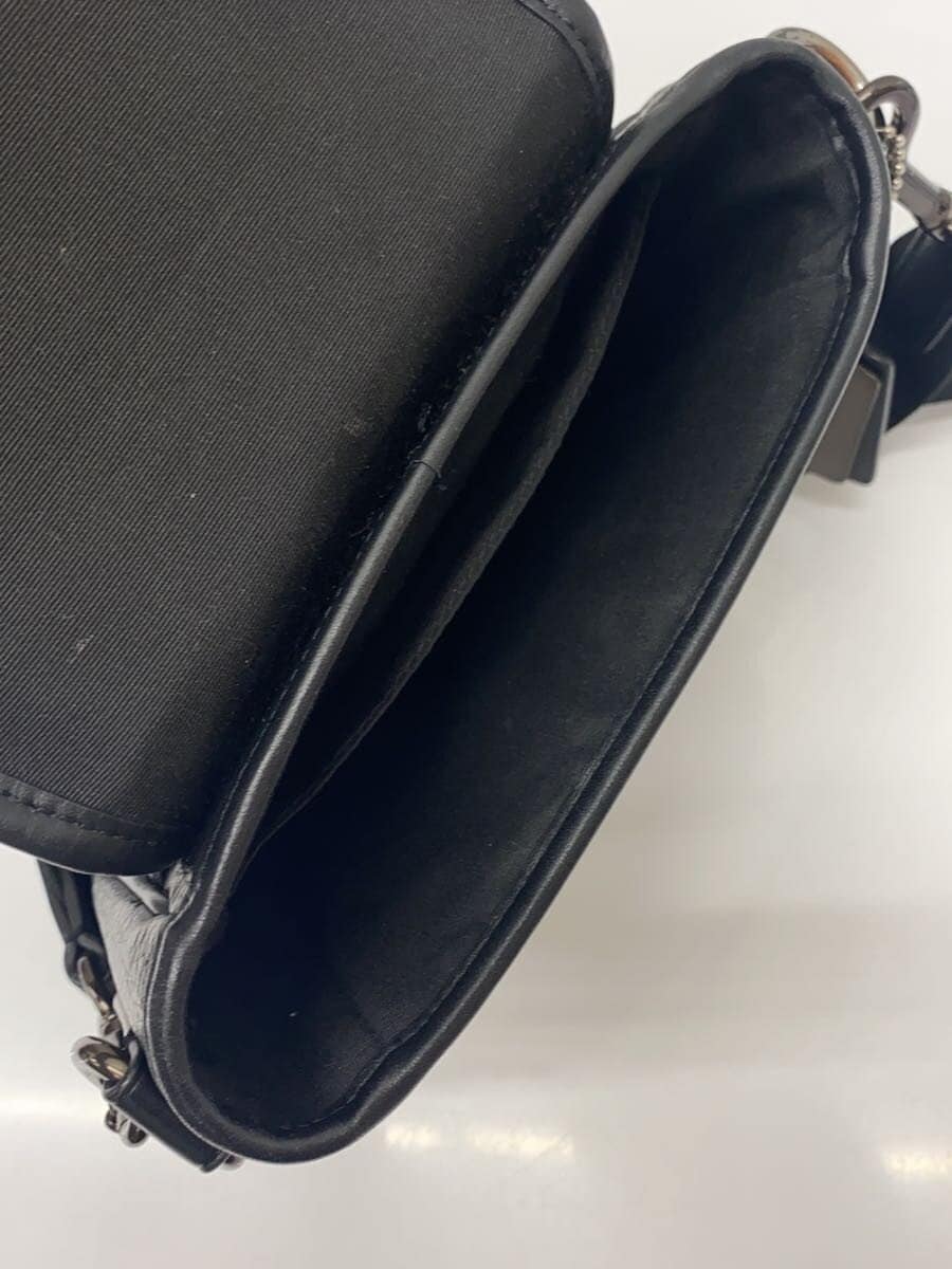 COACH Shoulder Bag Leather BLK CO914 Lucas Crossbody Bag 6