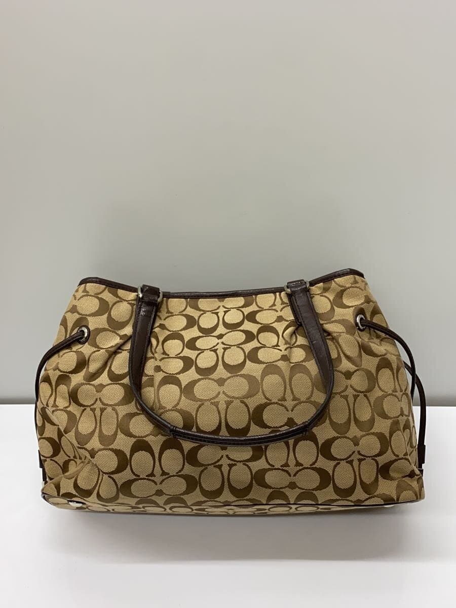 COACH Tote Bag_Signature Canvas BRW 3