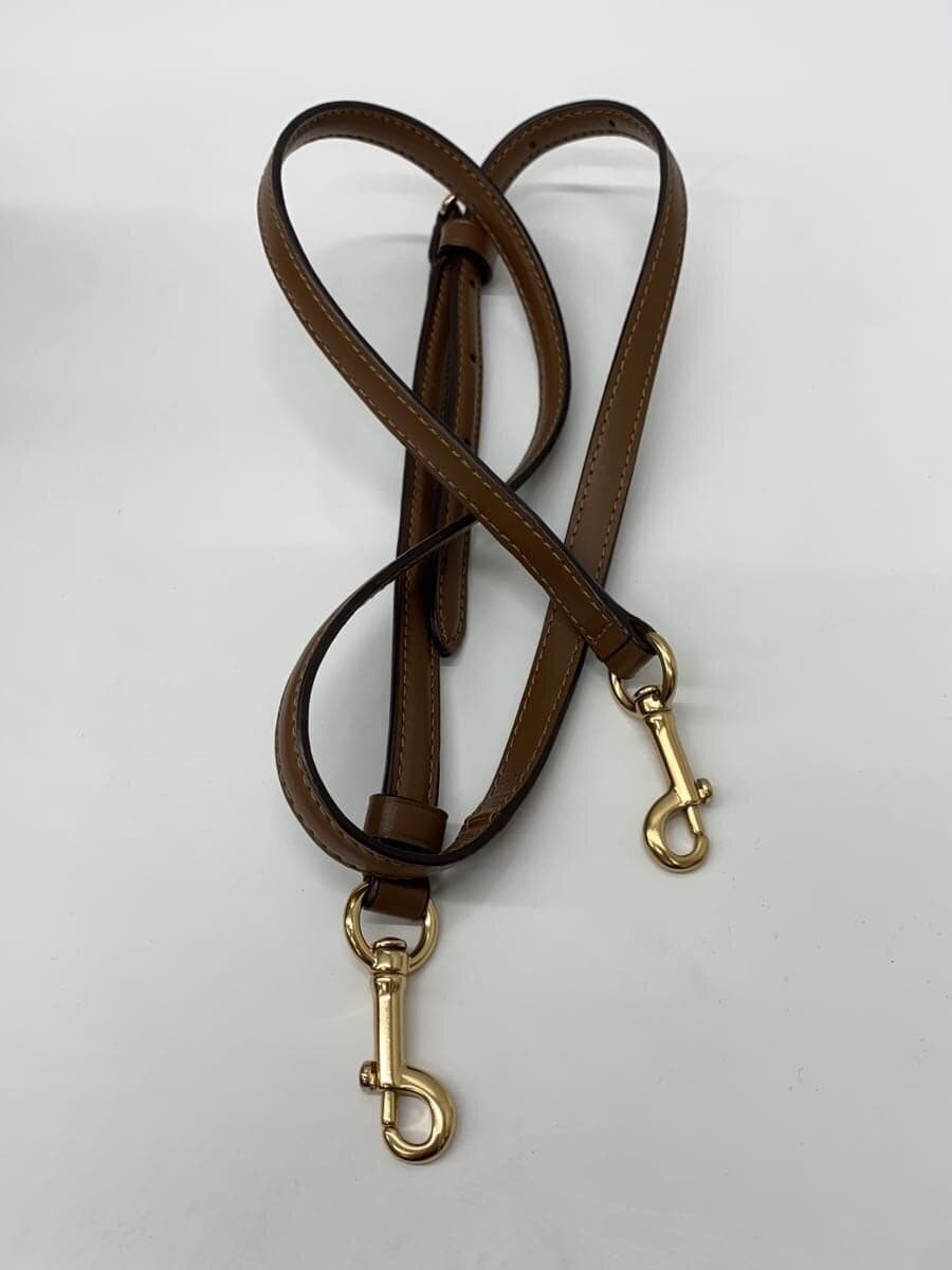 COACH2-Way Shoulder Bag PVC BRW Monogram F27583 7