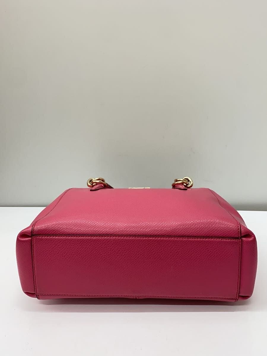 COACH Handbag_All Leather Leather PNK 4