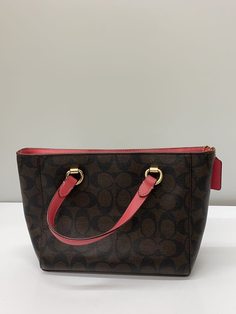 COACH Tote Bag PVC BRW CA613 3