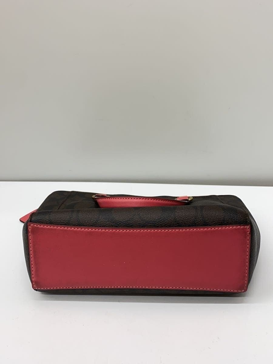 COACH Tote Bag PVC BRW CA613 4