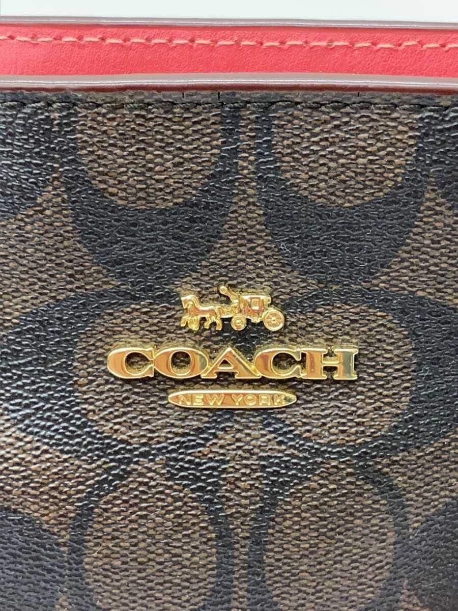 COACH Tote Bag PVC BRW CA613 5