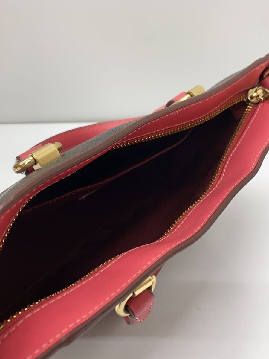 COACH Tote Bag PVC BRW CA613 6