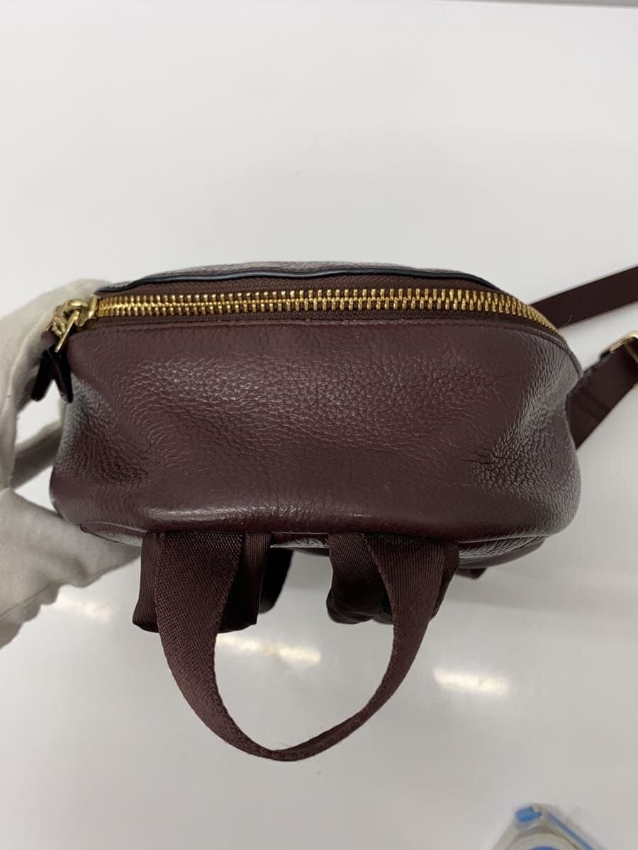 COACH Mini Charlie Backpack Leather BRD 4