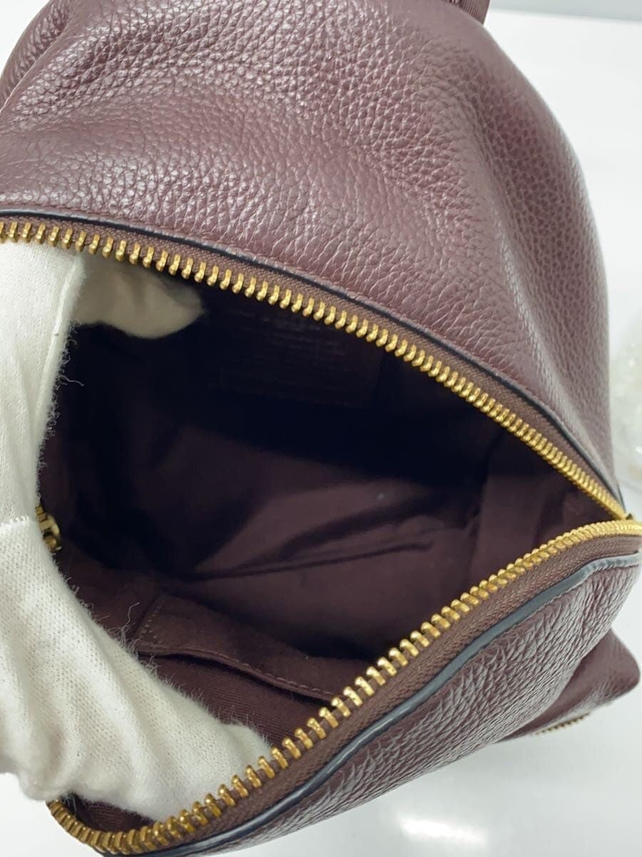 COACH Mini Charlie Backpack Leather BRD 6