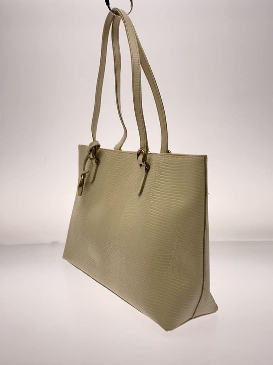 TOFF&LOADSTONE Tote Bag Cowhide BEG TL-7240 2