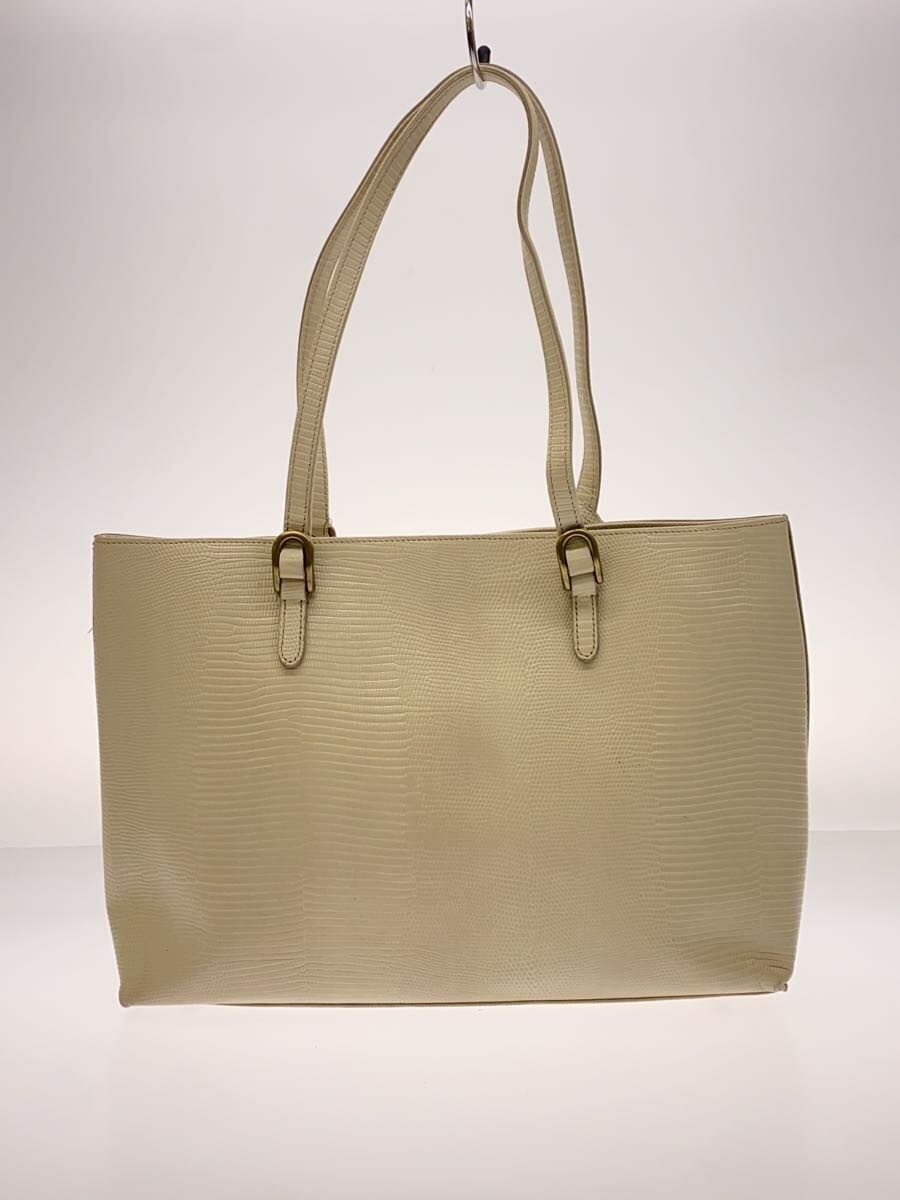 TOFF&LOADSTONE Tote Bag Cowhide BEG TL-7240 3