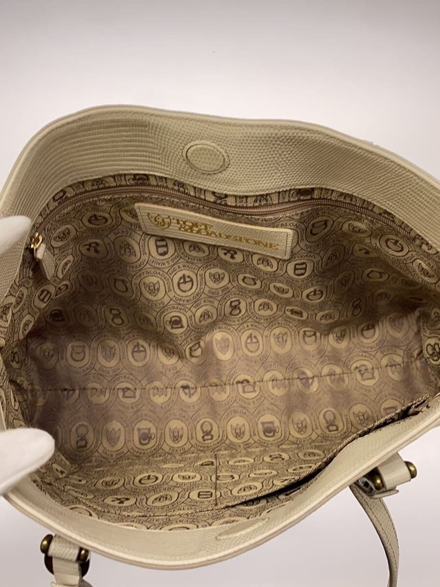 TOFF&LOADSTONE Tote Bag Cowhide BEG TL-7240 6