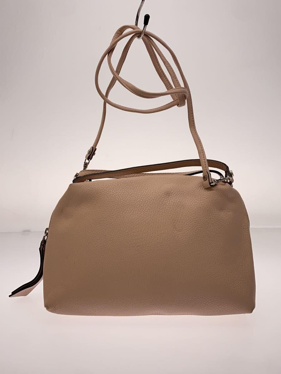 GIANNI CHIARINI Shoulder Bag PNK Solid 3