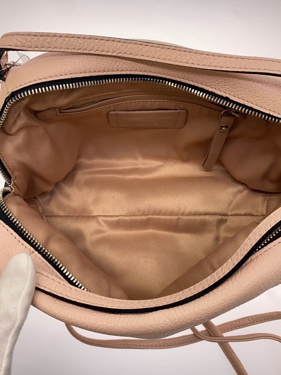 GIANNI CHIARINI Shoulder Bag PNK Solid 6