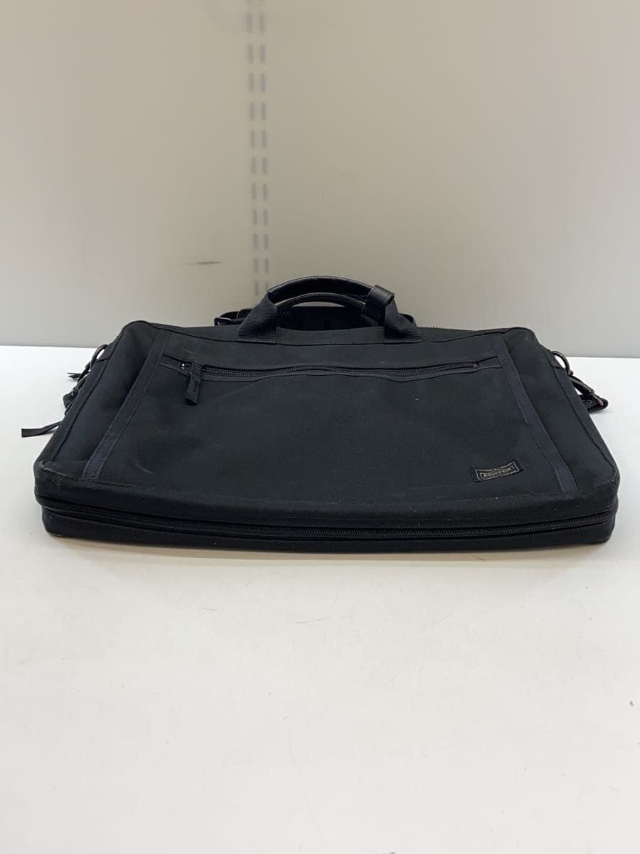 PORTER Briefcase Canvas BLK Solid 4