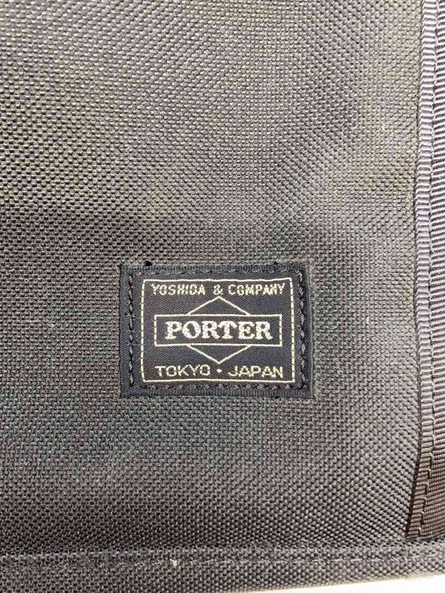 PORTER Briefcase Canvas BLK Solid 5