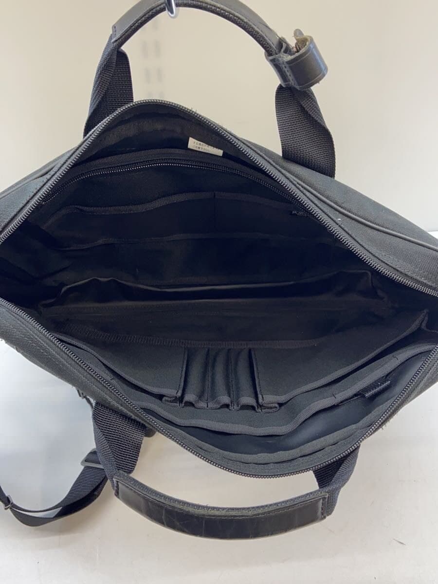 PORTER Briefcase Canvas BLK Solid 6