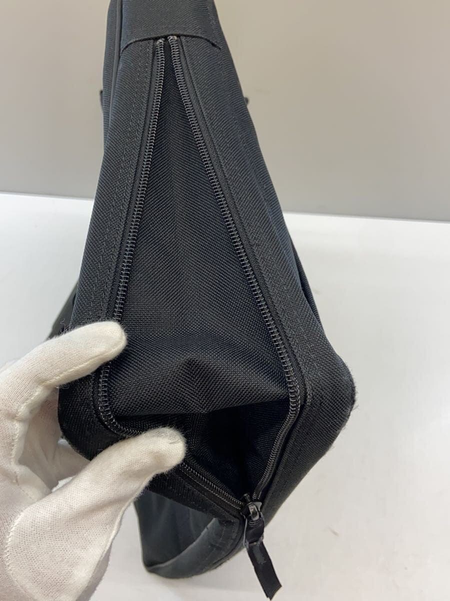 PORTER Briefcase Canvas BLK Solid 7