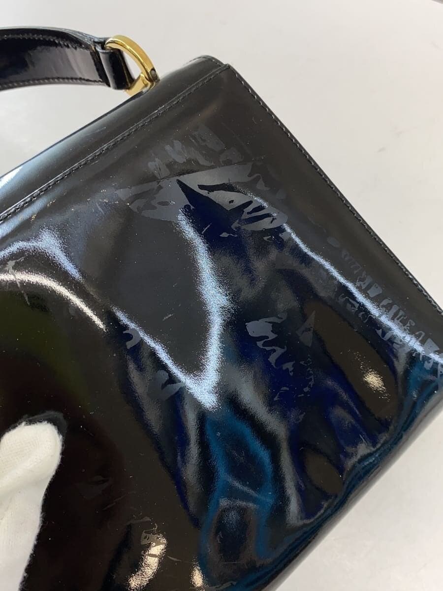 Salvatore Ferragamo Handbag Leather BLK Solid 9