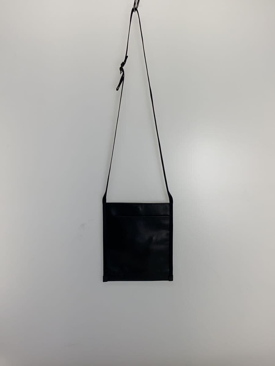 PORTER Shoulder Bag Leather BLK Solid 3