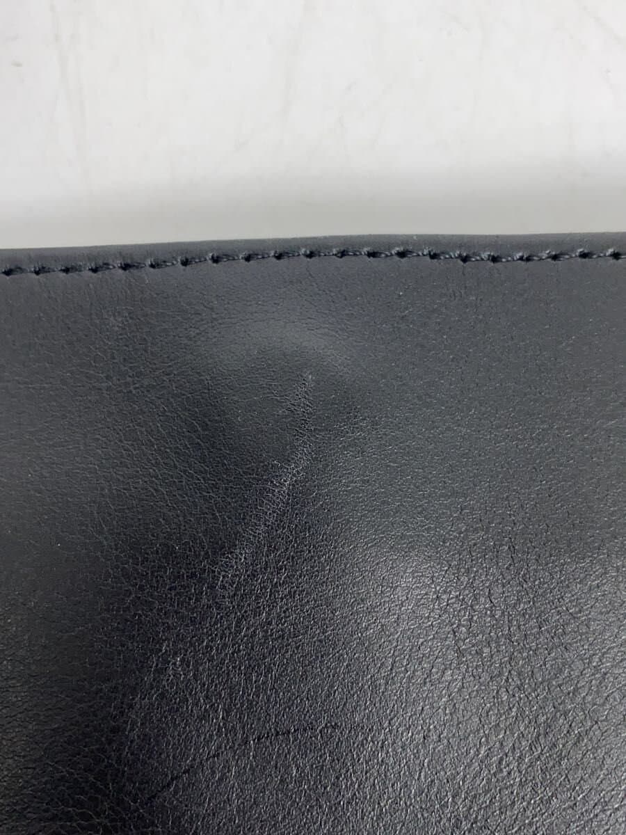 PORTER Shoulder Bag Leather BLK Solid 7