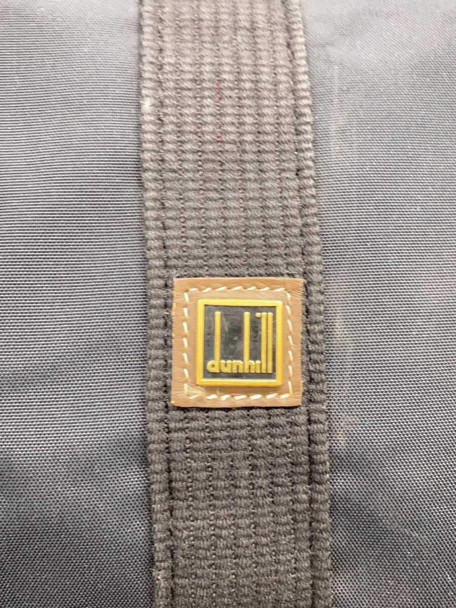 dunhill Boston Bag Nylon BLK Solid 5