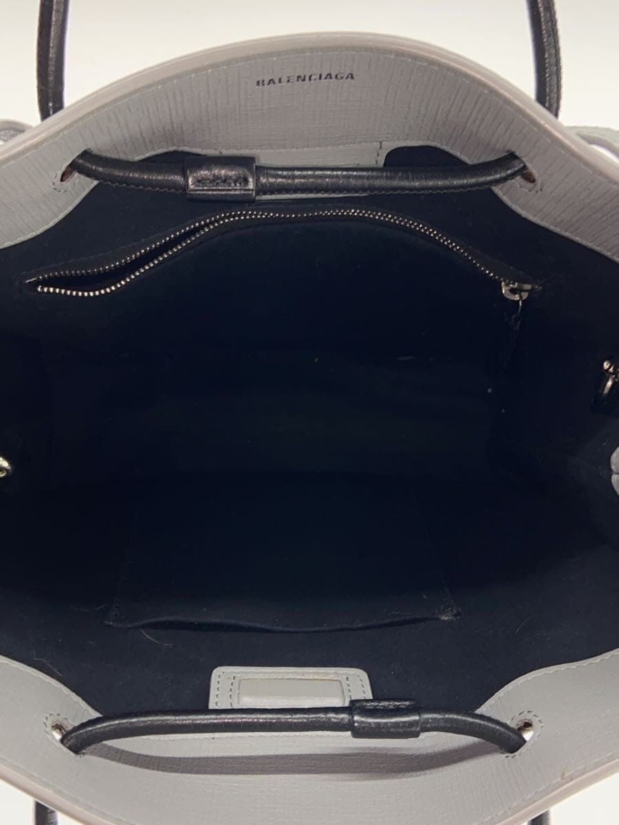 BALENCIAGA Shoulder Bag PVC GRY Solid 5688131160W002123 6