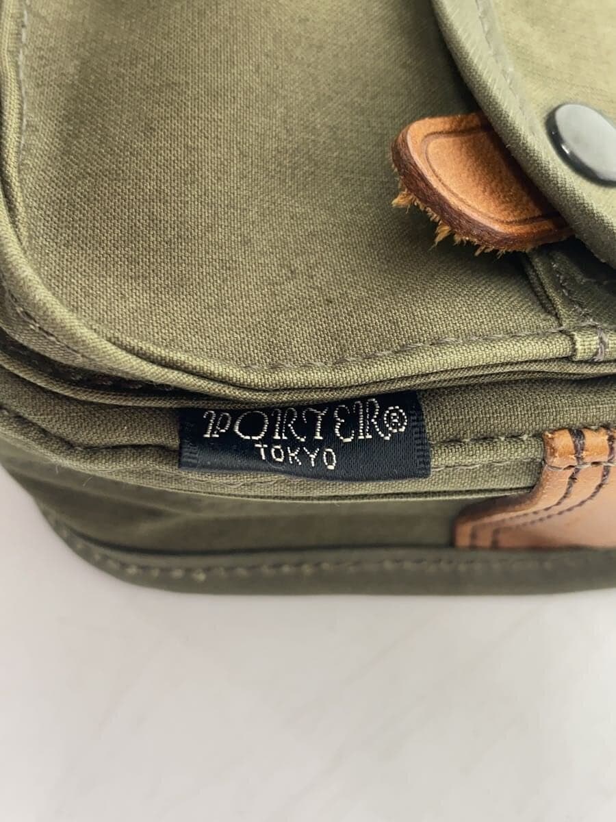 PORTER Shoulder Bag KHK Solid 5