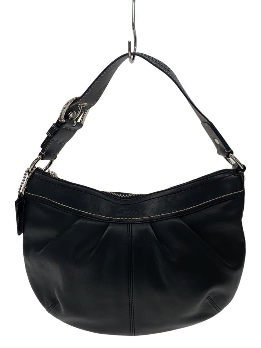 COACH handbag -- BLK plain F13730