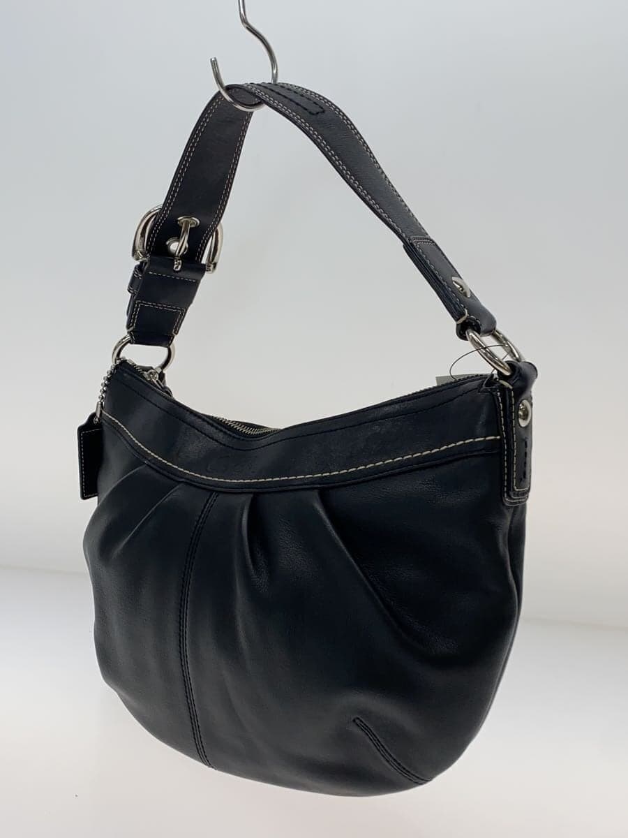COACH handbag -- BLK plain F13730 2
