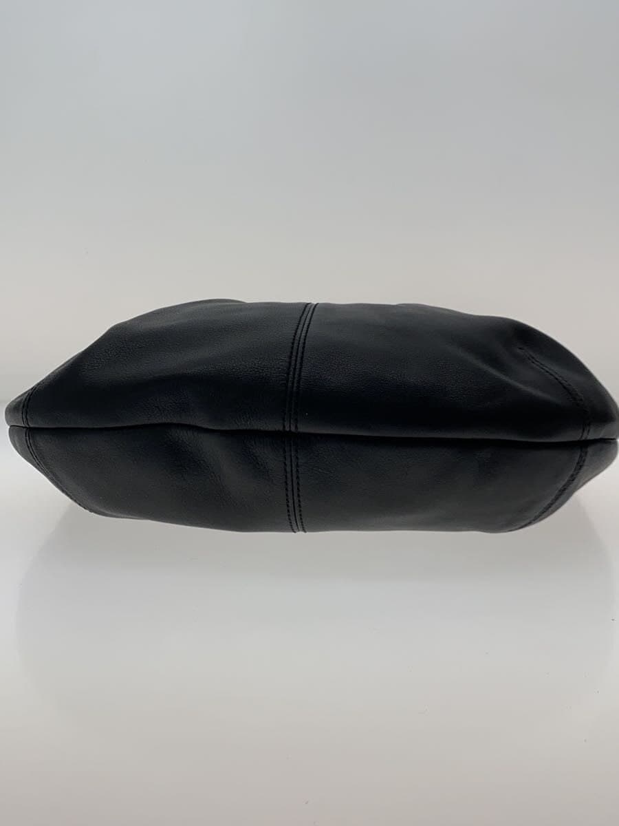 COACH handbag -- BLK plain F13730 4