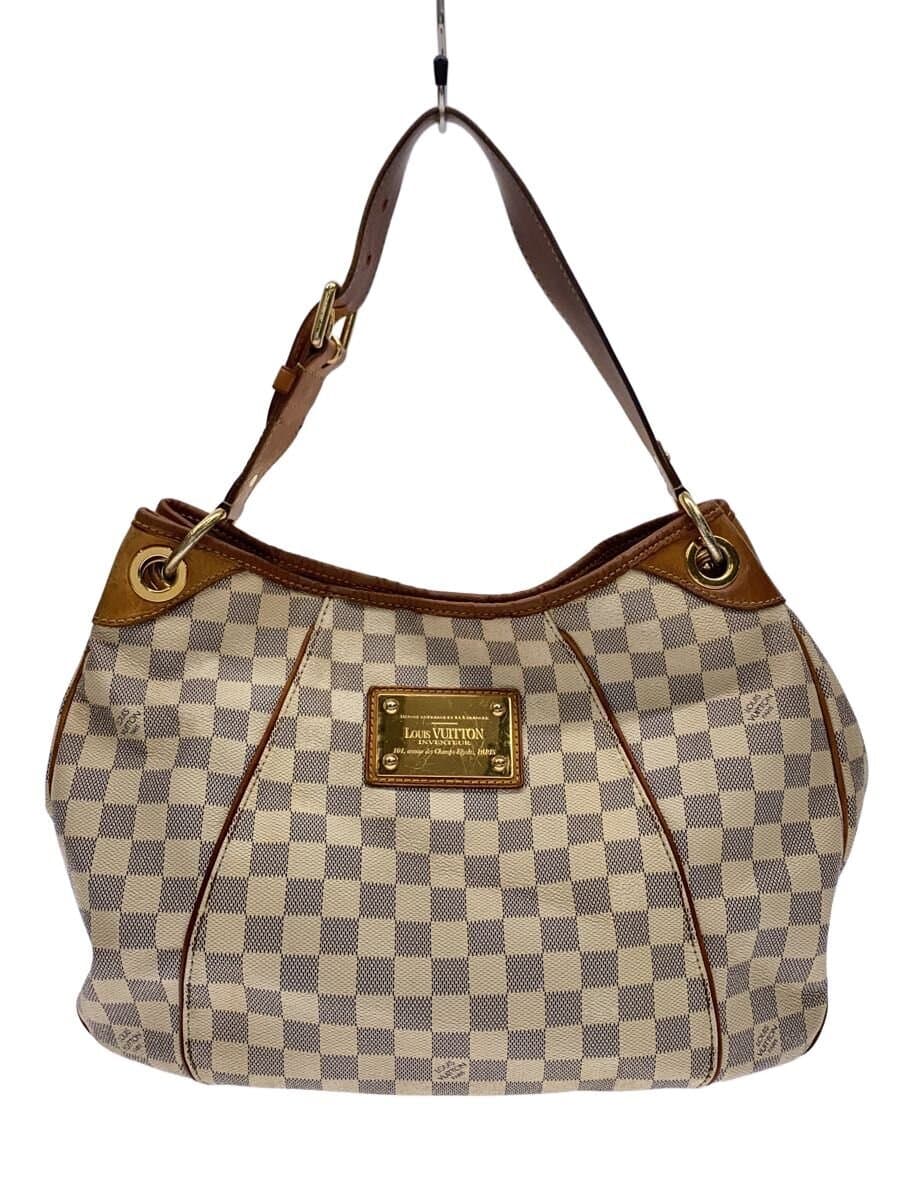 LOUIS VUITTON Galliera PM_Damier Azur PVC WHT