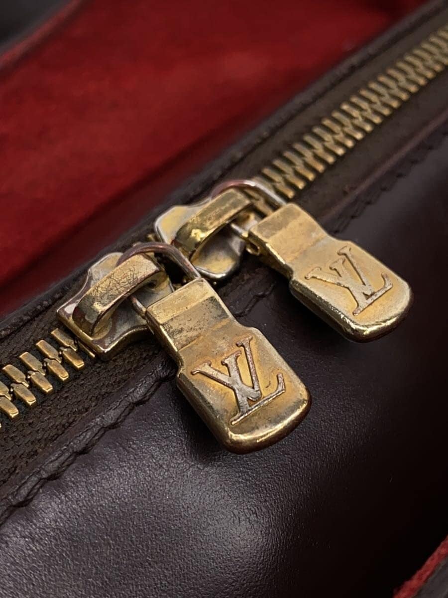 LOUIS VUITTON Sistina PM_Damier Ebene PVC BRW 8