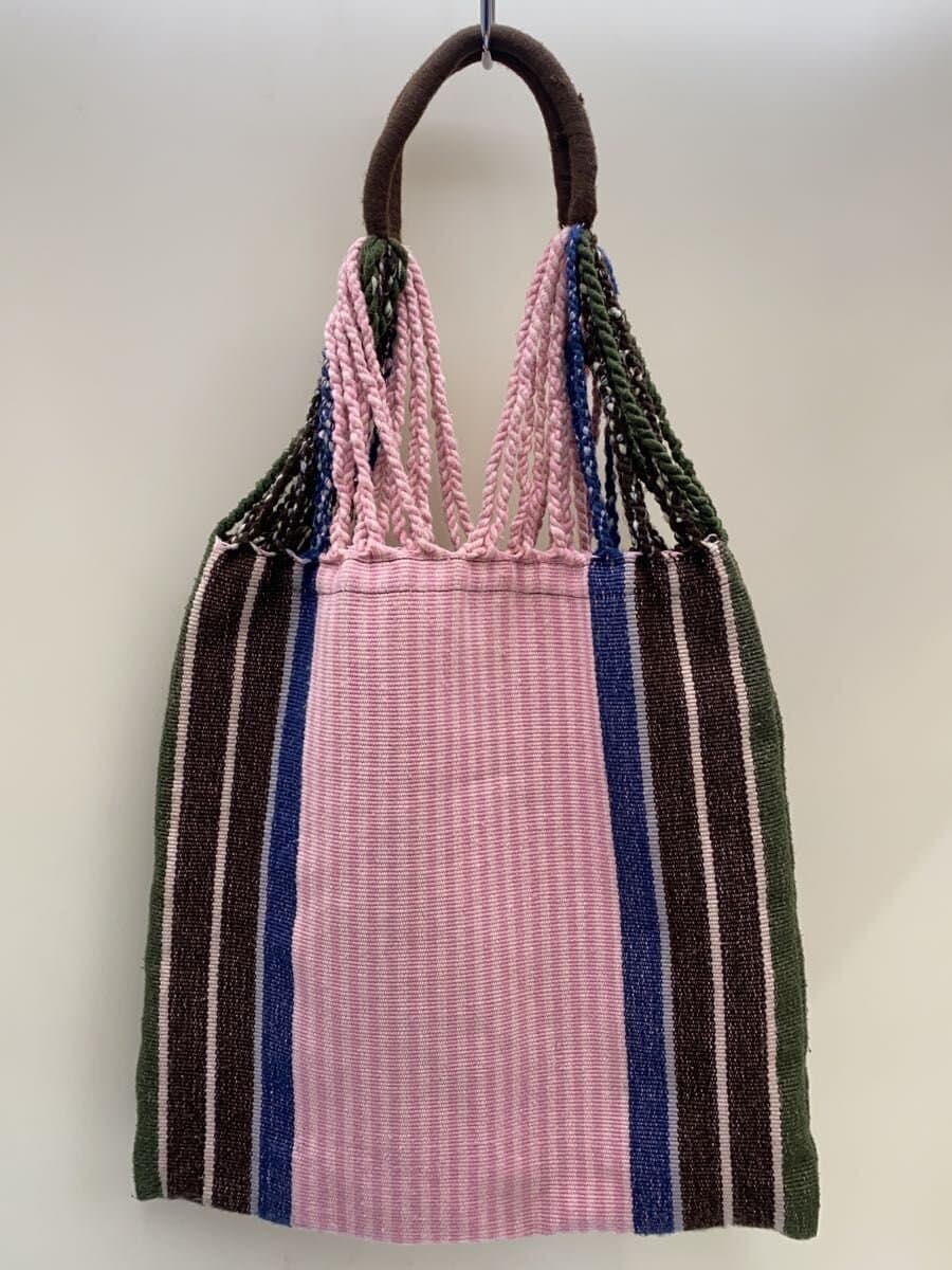 MARNI Hammock Bag Tote Bag Cotton PNK 3