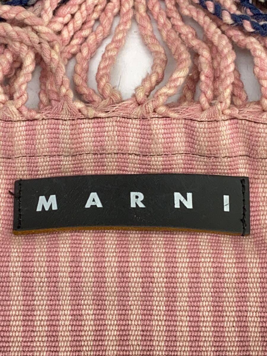 MARNI Hammock Bag Tote Bag Cotton PNK 4