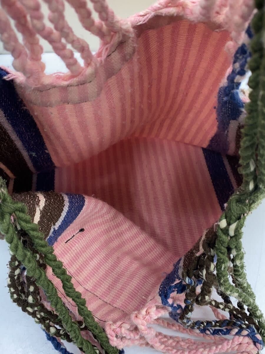 MARNI Hammock Bag Tote Bag Cotton PNK 5