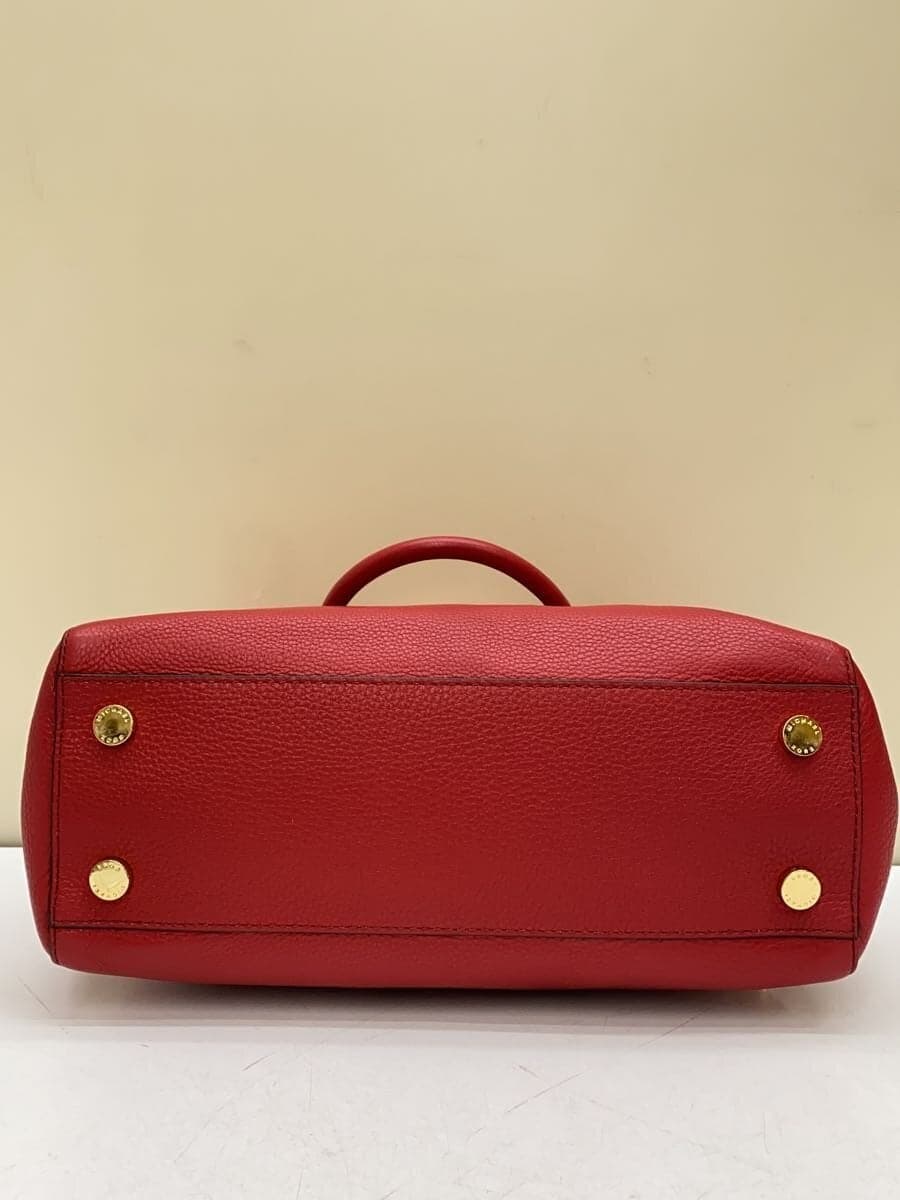 MICHAEL KORS Handbag Leather RED Solid 35H3GBFT2L 4