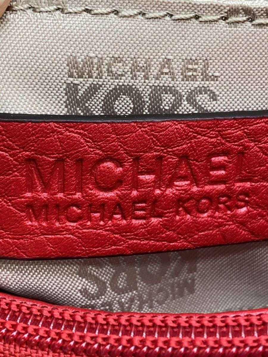 MICHAEL KORS Handbag Leather RED Solid 35H3GBFT2L 5
