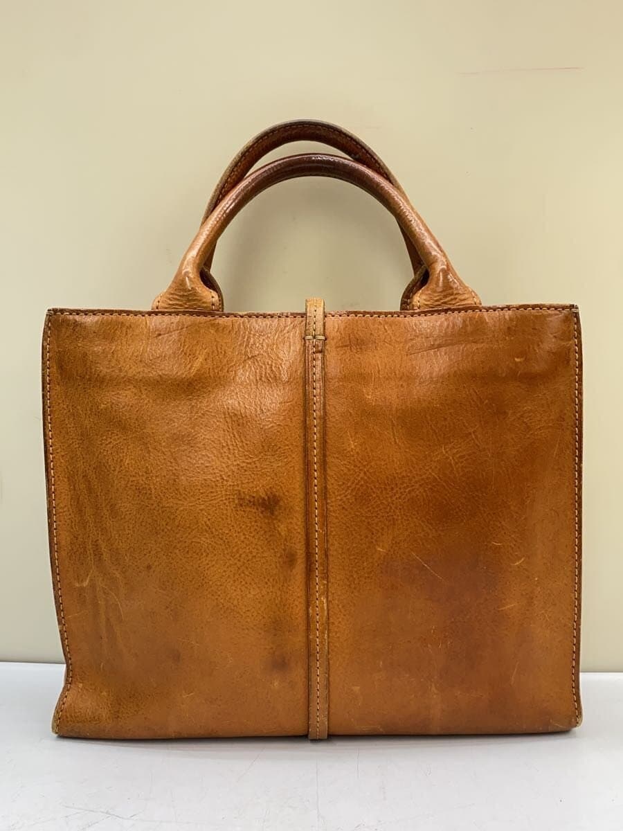 GENTEN Tote Bag Leather CML 3