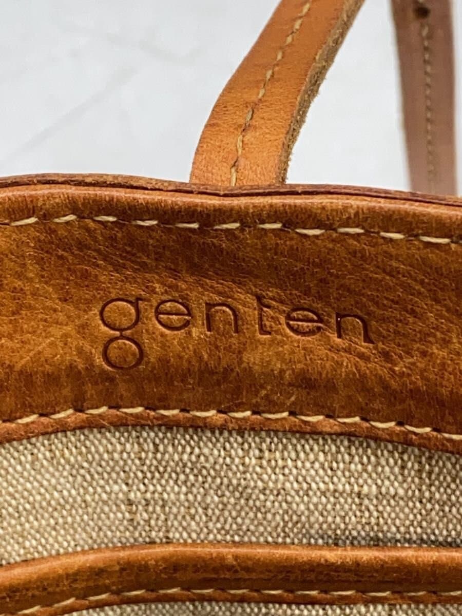 GENTEN Tote Bag Leather CML 5