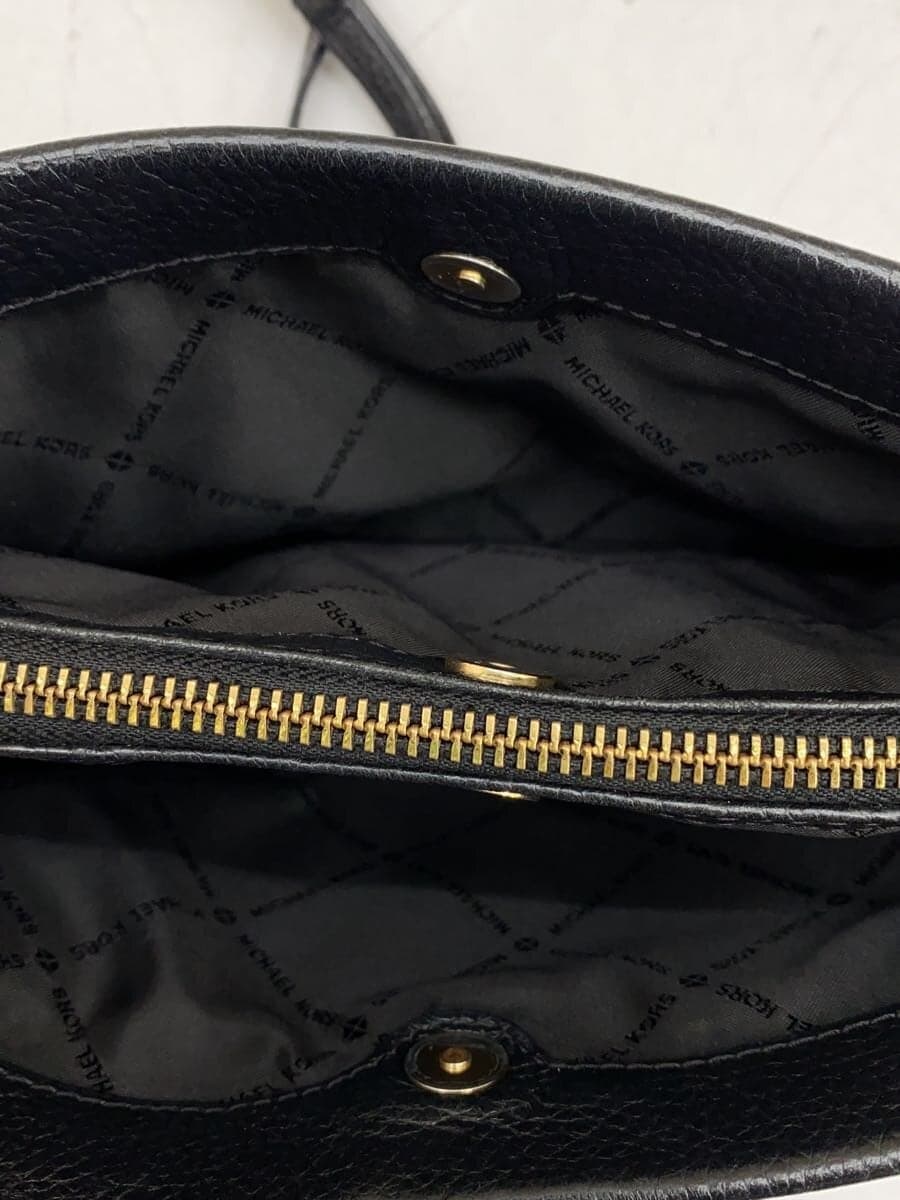 MICHAEL KORS Shoulder Bag Leather BLK Solid 35S0GTVC9L 7