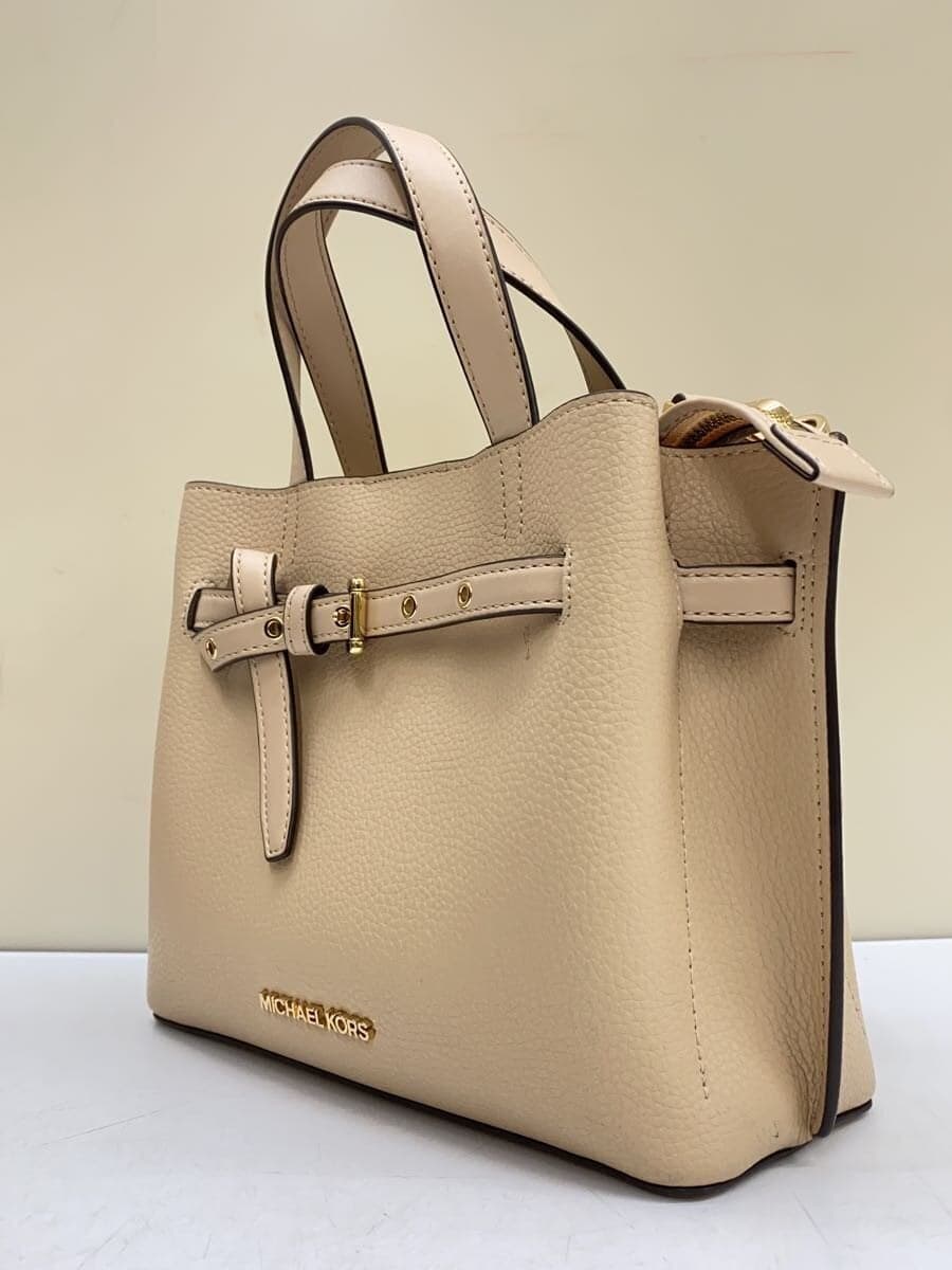 MICHAEL KORS 2WAY Handbag Handbag Leather PNK NB-22 2