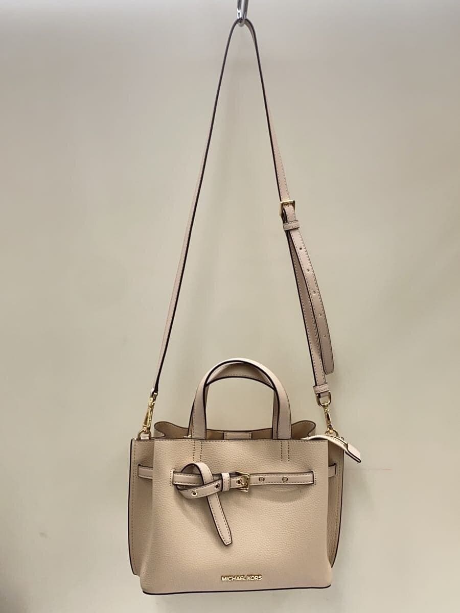 MICHAEL KORS 2WAY Handbag Handbag Leather PNK NB-22 8